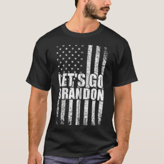 Camiseta Vamos Go Brandon Conservador Anti Liberal Bandeira