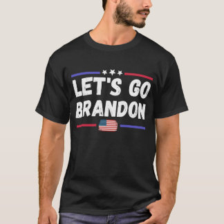 Camiseta Vamos Go Brandon Conservador Anti Liberal Bandeira