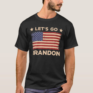 Camiseta Vamos Go Brandon Conservador Anti Liberal Bandeira