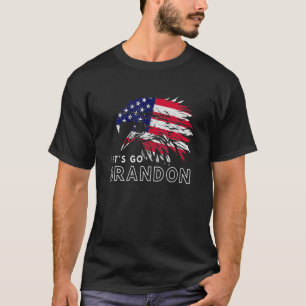 Camiseta Vamos Go Brandon Engraçado Anti Joe Biden Político