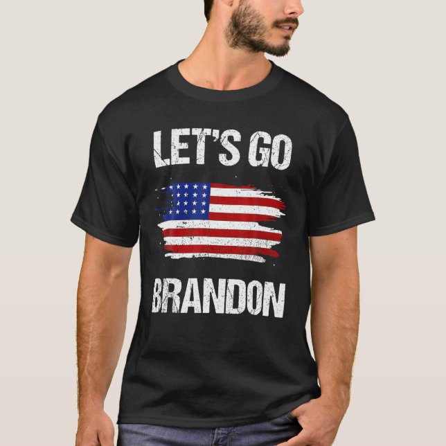 Camiseta Vamos Go Brandon Engraçado Chant (Frente)
