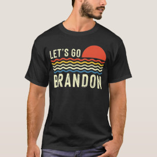 Camiseta Vamos Go Brandon Engraçado Vintage Dizendo
