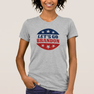 Camiseta Vamos Go Brandon fjb engraçada anti joe Biden vin