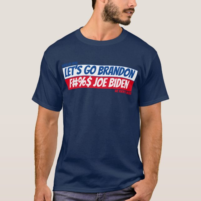 Camiseta Vamos Go Brandon Means (Dark) T-Shirt (Frente)