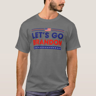 Camiseta Vamos Go Brandon Patriótico Engraçado Sarcast Po