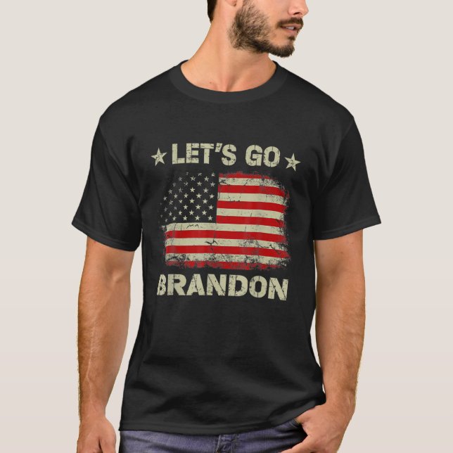 Camiseta Vamos Go Brandon Roupa Meme Co (Frente)