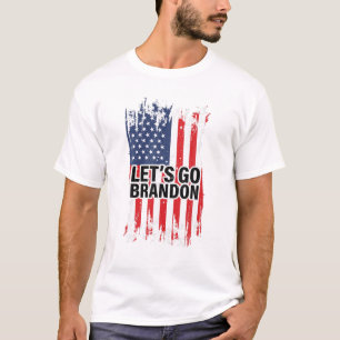 Camiseta Vamos Go Brandon Tee - Engraçado Conservador Anti