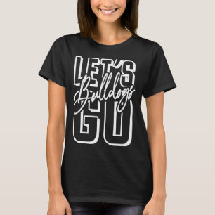 Camiseta Vamos Go Bulldog Escola Esportivo Esportivo Chee F