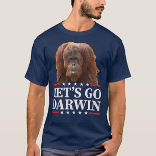 Camiseta Vamos Go Darwin USA Flag Vintage Fauci Ouchie Scie