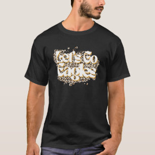 Camiseta Vamos Go Eagles Escola Espirituosa Mascote Leopard