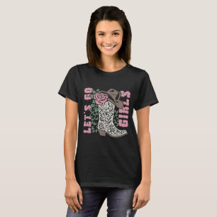 Camiseta Vamos Go Girls Cowboy Boots