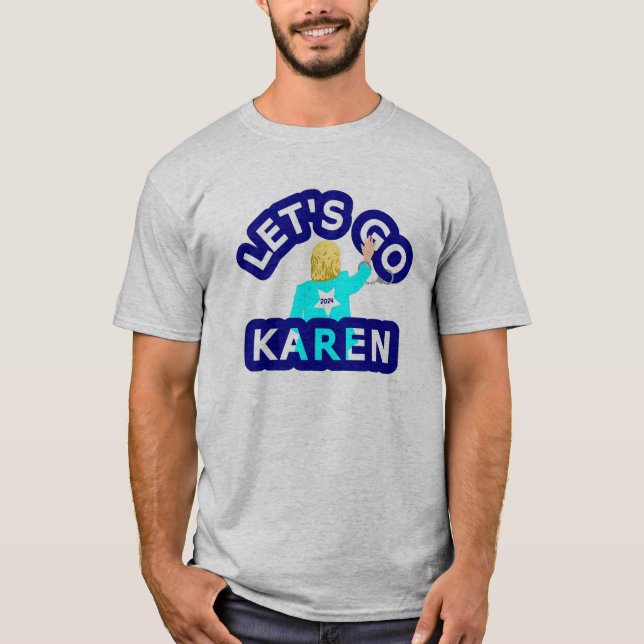 CAMISETA VAMOS GO KAREN (Frente)