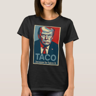 Camiseta Vamos Go Taco Trade Parody Graphic Donnie Taco Mem