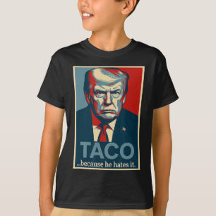 Camiseta Vamos Go Taco Trade Parody Graphic Donnie Taco Mem