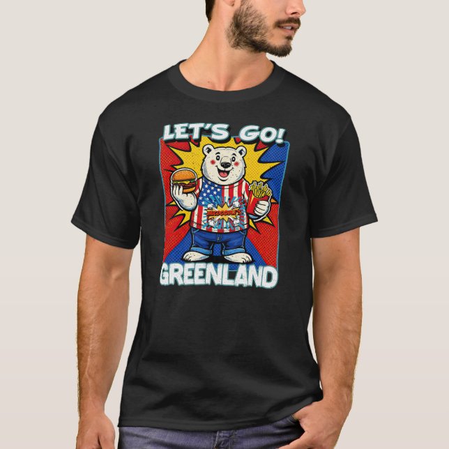Camiseta Vamos Groenlândia (Frente)