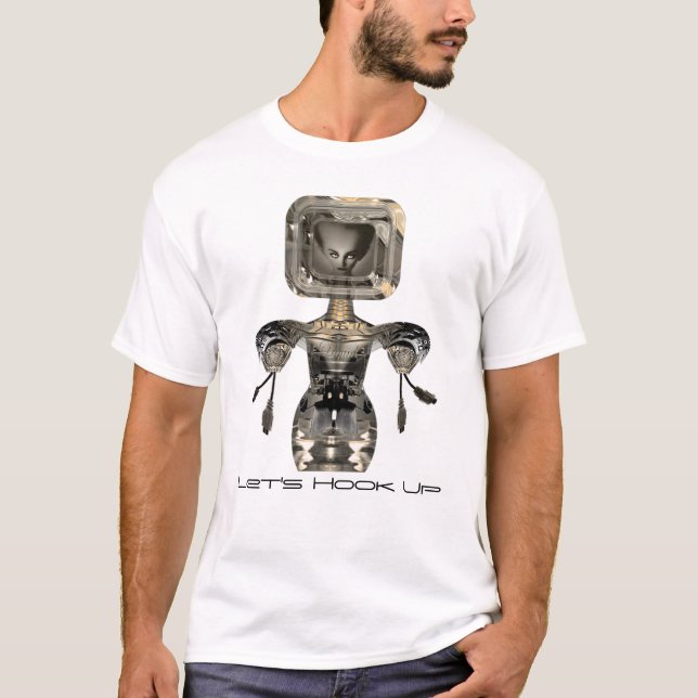 Camiseta Vamos Hook Up em breve personalizável (Frente)