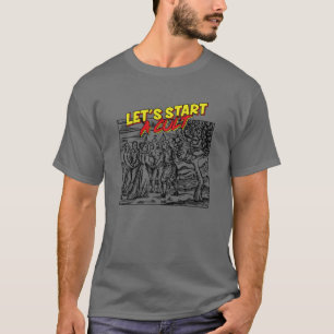 Camiseta Vamos Iniciar um Cult - Demônios