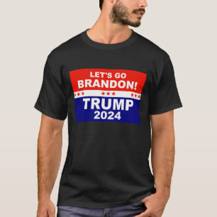 Camiseta Vamos ir Brandon TRUMP 2024