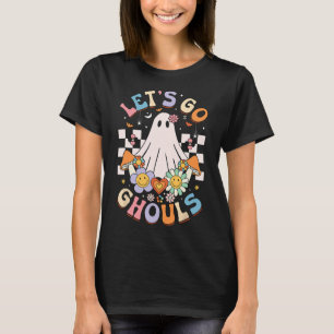 Camiseta Vamos Ir Ghouls Halloween Ghost Outfit Ret