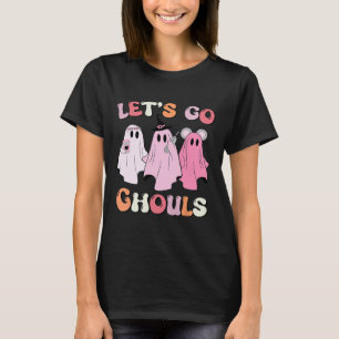 Camiseta Vamos Ir Ghouls Halloween Ghost Outfit Ret