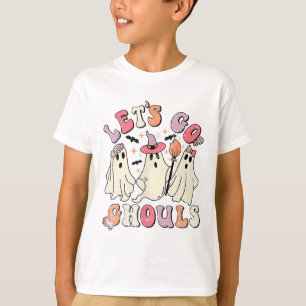 Camiseta Vamos Ir Ghouls Halloween Ghost Outfit Ret