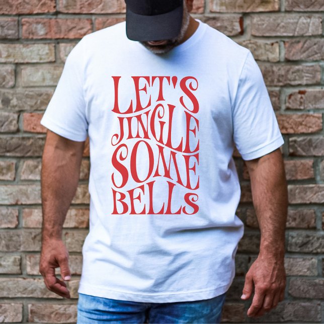 Camiseta Vamos Jingle Alguns Sinos Engraçado Natal (Criador carregado)