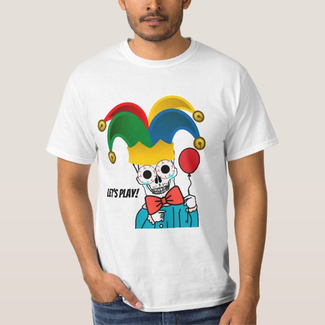 CAMISETA VAMOS JOGAR (Frente)