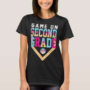 Camiseta Vamos Jogar Baseball de Segundo Ano de Volta