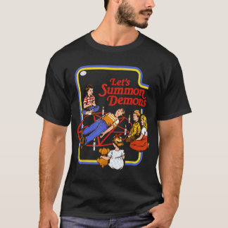 Camiseta Vamos Jogar Família Divertida Invocação Vintage
