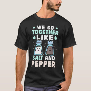 Camiseta Vamos Juntos Como Sal E Pimenta