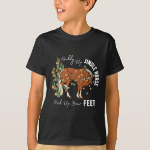 Camiseta Vamos Lá Cavalo Tilintante Levanta os Pés Ocidenta