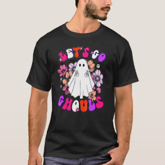 Camiseta Vamos Lá Espíritos Halloween Retro Despedida de So