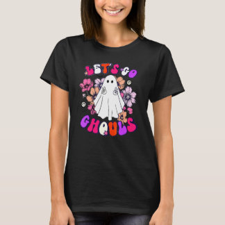 Camiseta Vamos Lá Espíritos Halloween Retro Despedida de So