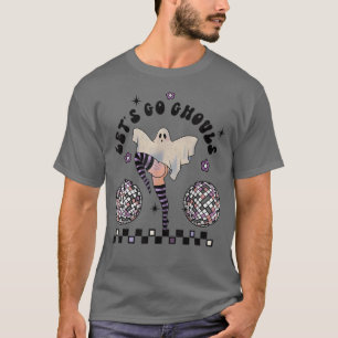 Camiseta Vamos Lá, Ghouls, Dançando Bola de Disco Fantasma
