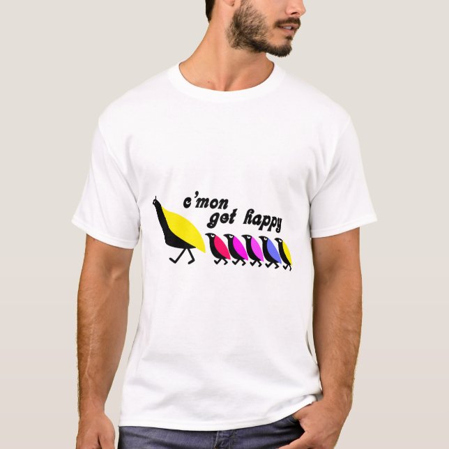 Camiseta Vamos lá, pegue os Patridges (Frente)