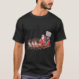 Camiseta Vamos Lá Taco - Passeio de Trenó Divertido Com Pap