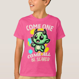 Camiseta Vamos lá, venham todos, tenham medo.