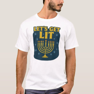 Camiseta Vamos Lit Hanukkah