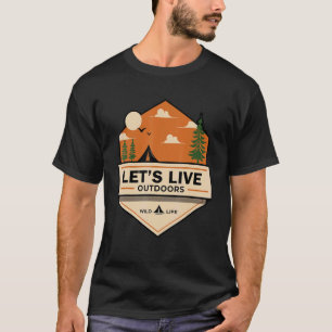 Camiseta Vamos Live Adventure no exterior