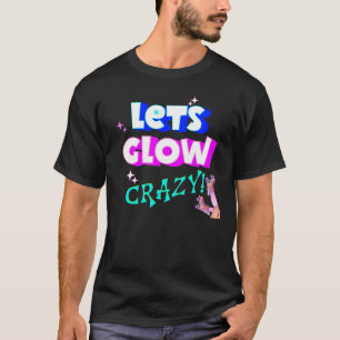 Camiseta Vamos Louco! Patinação - Retro Engraçado dos anos 