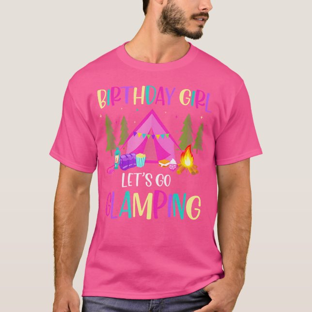 Camiseta Vamos Lutar Com O Aniversário. Feliz Glamper C (Frente)