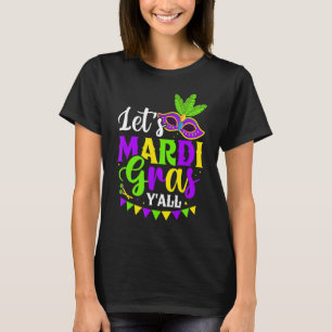 Camiseta Vamos Mardi Gras Y'all New Orleans Fat Terças C
