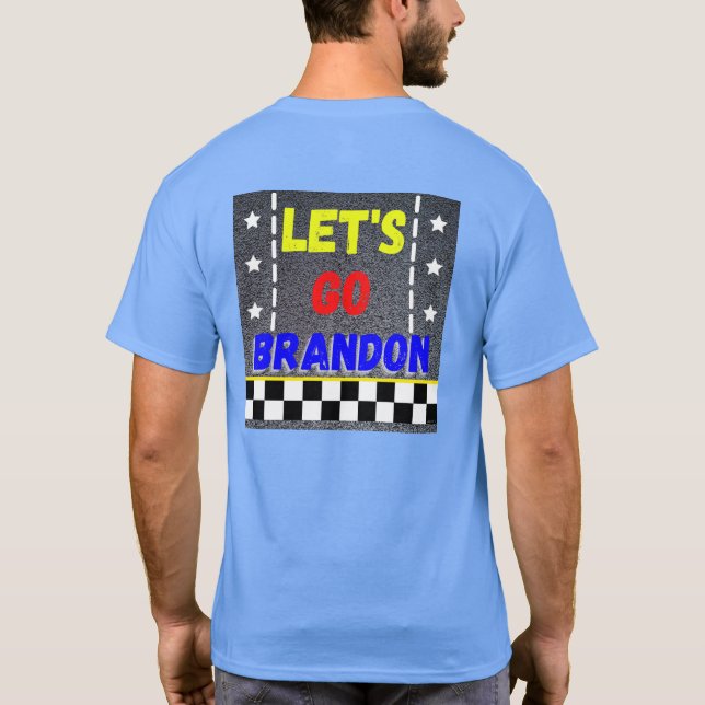 Camiseta Vamos masculino vai Brandon T-Shirt (Verso)