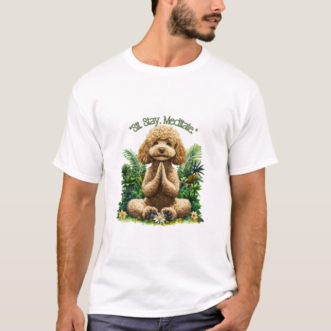 Camiseta Vamos Meditar (Frente)