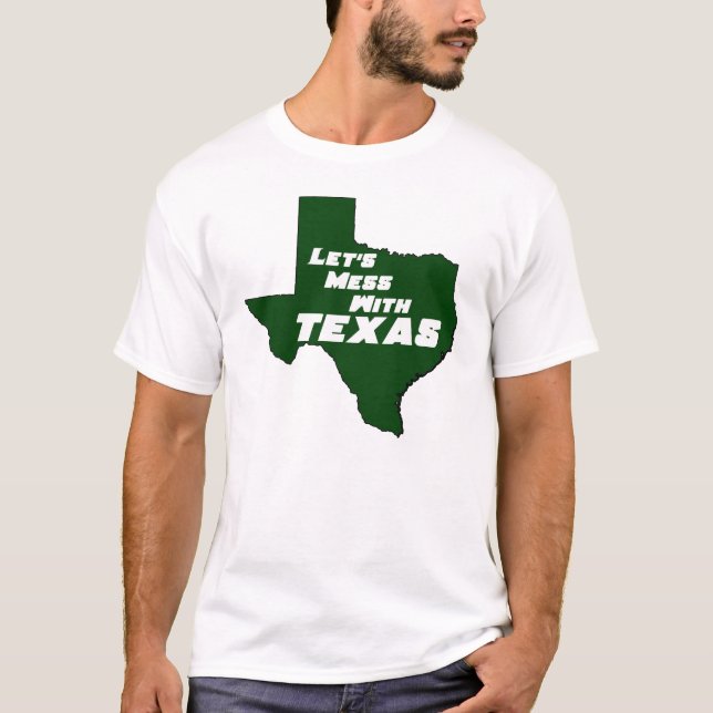 Camiseta Vamos Mess com Texas Green (Frente)