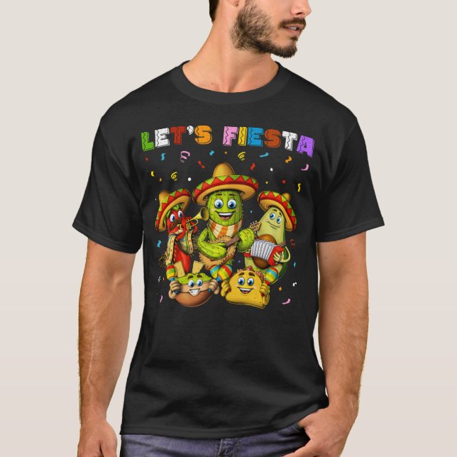 Camiseta Vamos mexicano Fiesta (Frente)
