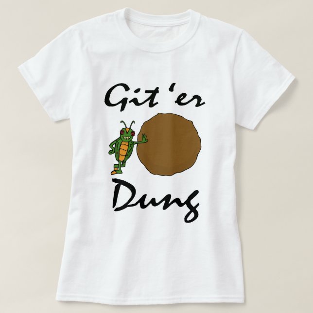 Camiseta Vamos nessa merda! (Frente do Design)
