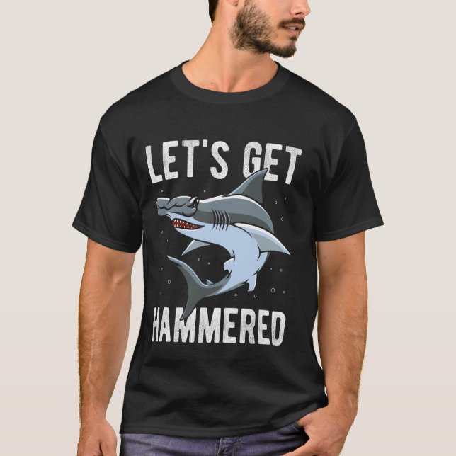 Camiseta VAMOS NOS BEBER Funny Deep Sea Diving (Frente)