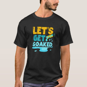 Camiseta Vamos nos Molhar Pistola de Água Squirter