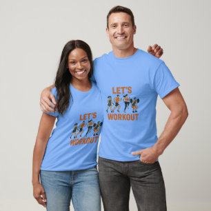 Camiseta Vamos nos tornar ativos - Homens e Mulheres na Esc